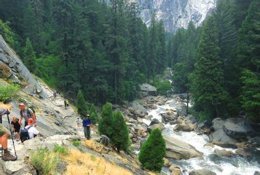 Yosemite; hiking