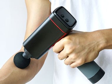 Image for Get targeted muscle relief with this handheld massager