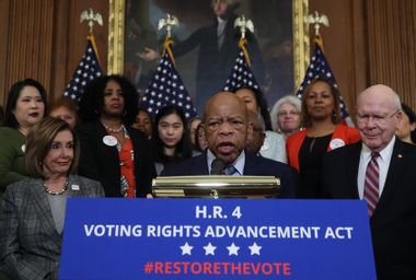 Democratic Lawmakers Speak To The Press On Voting Rights Advancement Act