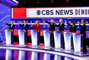 Democratic Debate; Mike Bloomberg; Pete Buttigieg; Elizabeth Warren; Bernie Sanders; Joe Biden; Amy Klobuchar; Tom Steyer