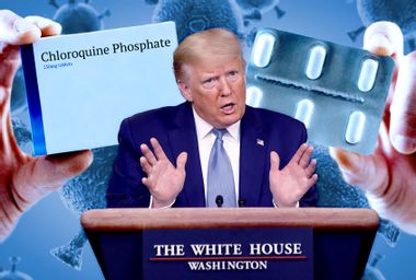 Donald Trump; Chloroquine Phosphate