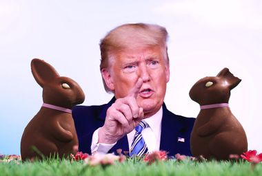 Donald Trump; Chocolate Easter Bunnies