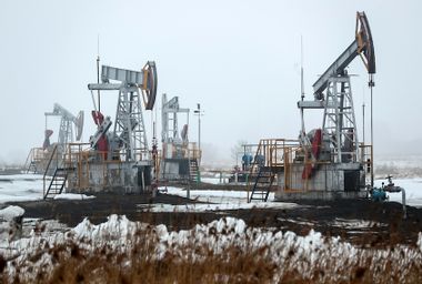 Oil; pumpjack; Russia