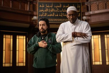 Ramy Youssef and Mahershala Ali in "Ramy"