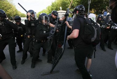 Image for A nationwide police riot: Is our outrage about 