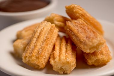 Image for Disney shared its bite-sized churros recipe, and you should dip them in chocolate or dulce de leche