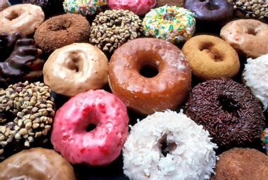 Various types of doughnuts