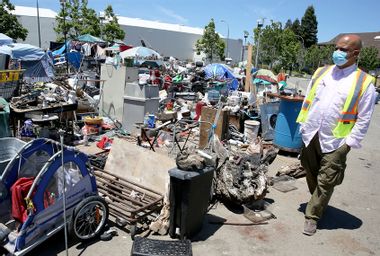 Homeless Camp; Oakland