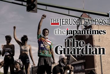 Protestors; Minneapolis; The Jerusalem Post; The Japan Times; The Guardian