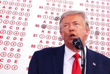 Donald Trump; SAT Test