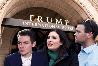 Trump Hotel in DC; Laura Loomer; Jack Posobiec; Nick Fuentes