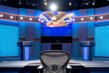 Presidential Debate Stage