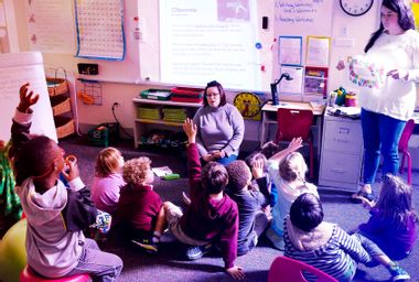 Image for We asked American teachers how they teach kids about what Trump is doing 
