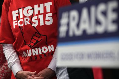 Fight for 15; minimum wage