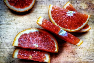Blood orange slices