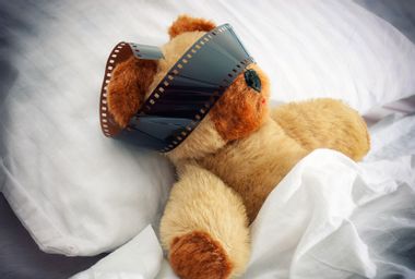 Dreaming teddy bear