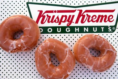 Krispy Kreme glazed donuts