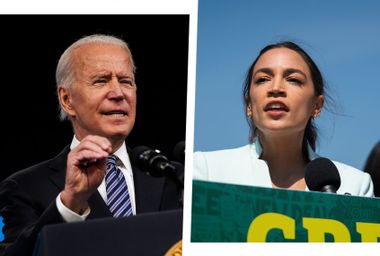 Joe Biden; Alexandria Ocasio-Cortez