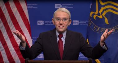 Kate McKinnon plays Dr. Anthony Fauci on "SNL"