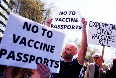 Anto-Vaccine Protest