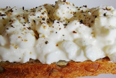 Cottage Cheese on toast