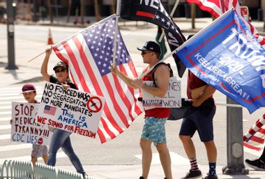 Anti-Vaccine Protesters