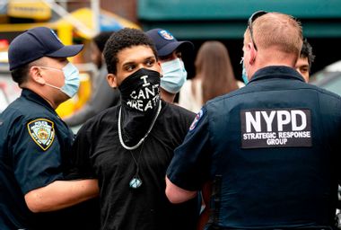 New York Police Department; Black Lives Matter protest