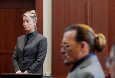 Image for Johnny Depp v. Amber Heard predicted young male voters flocking to Trump 