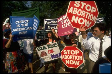 Pro-Choice; Anti-Abortion; Roe Vs Wade