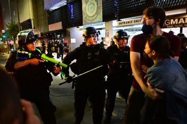 Pro-Choice Protesters VS. Police