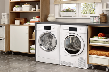Washing machine; dryer; laundry room
