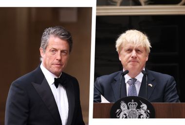 Hugh Grant; Boris Johnson