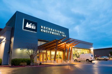 Recreational Equipment Inc (REI) sports and outdoors equipment store