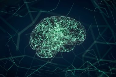 Futuristic human brain