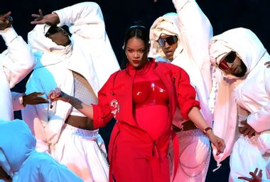 Image for Rihanna sang like an angel in what Republicans feared to be a 
