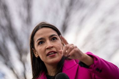 Image for AOC slams Fox News for having 