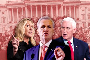 Kevin McCarthy; Marjorie Taylor Greene; Mike Pence