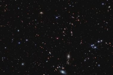 James Webb Space Telescope image of start of universe