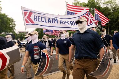 Patriot Front march in Washington