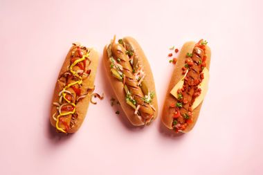 3 varieties of Hotdogs