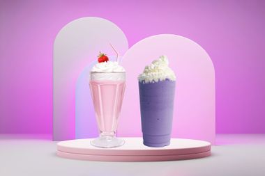 Pink and Purple Shakes