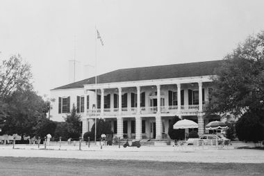 Historical photo of Gillis W. Long Hansen's Disease Center, Carville, Louisiana