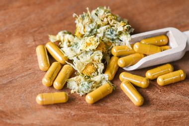 Herbs and supplement capsules