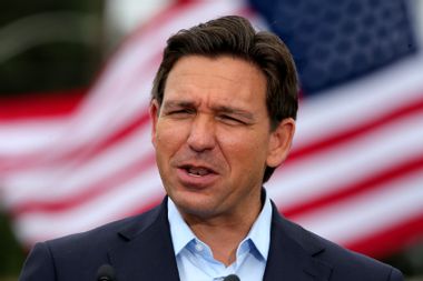 Image for DeSantis talks 