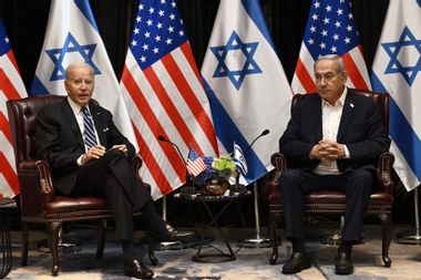 Joe Biden; Benjamin Netanyahu