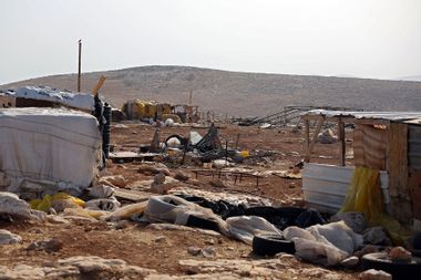 West Bank village of Wadi al Seeq ransacked