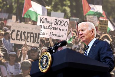 Joe Biden; Gaza Ceasefire Protest