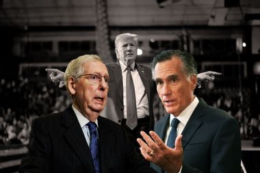 Mitch McConnell; Mitt Romney; Donald Trump