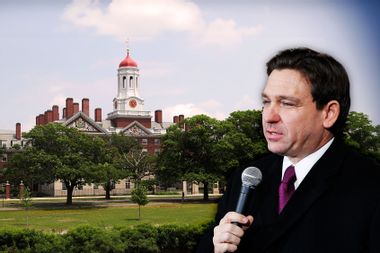 Ron DeSantis; Harvard Campus