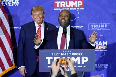 Image for Tim Scott looks to Trump as a president who will 